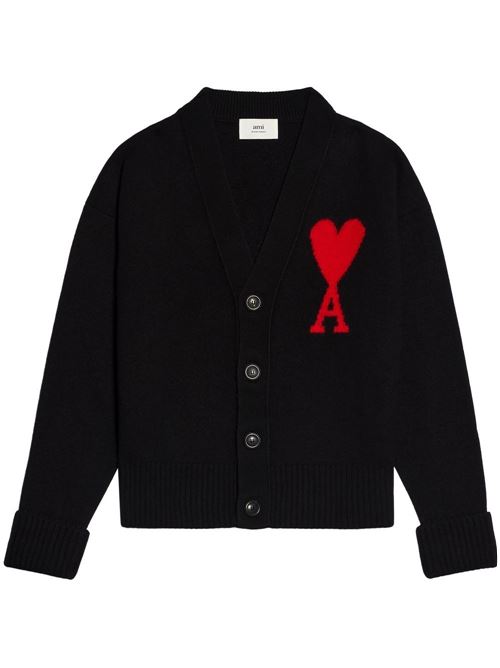 Ami De Coeur Cardigan AMI PARIS | BFUKC002U018009